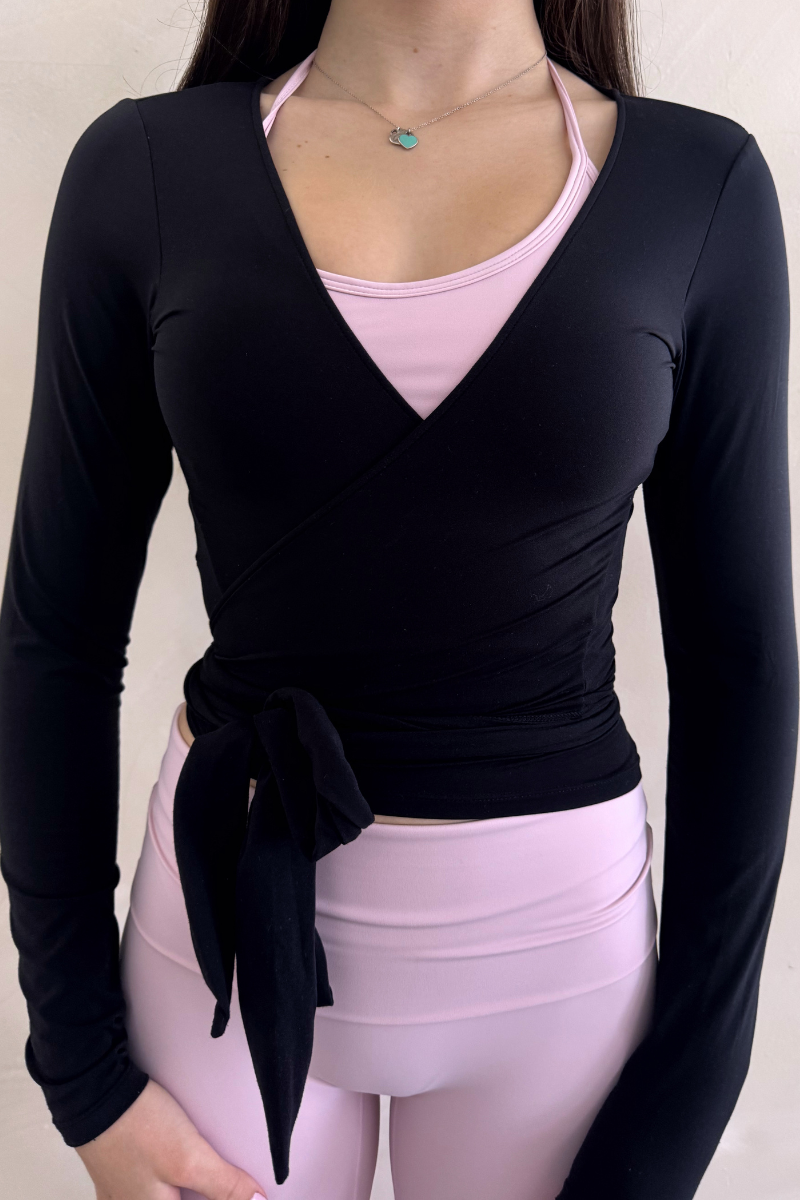 Vixxen Everyday Ballet Wrap Black