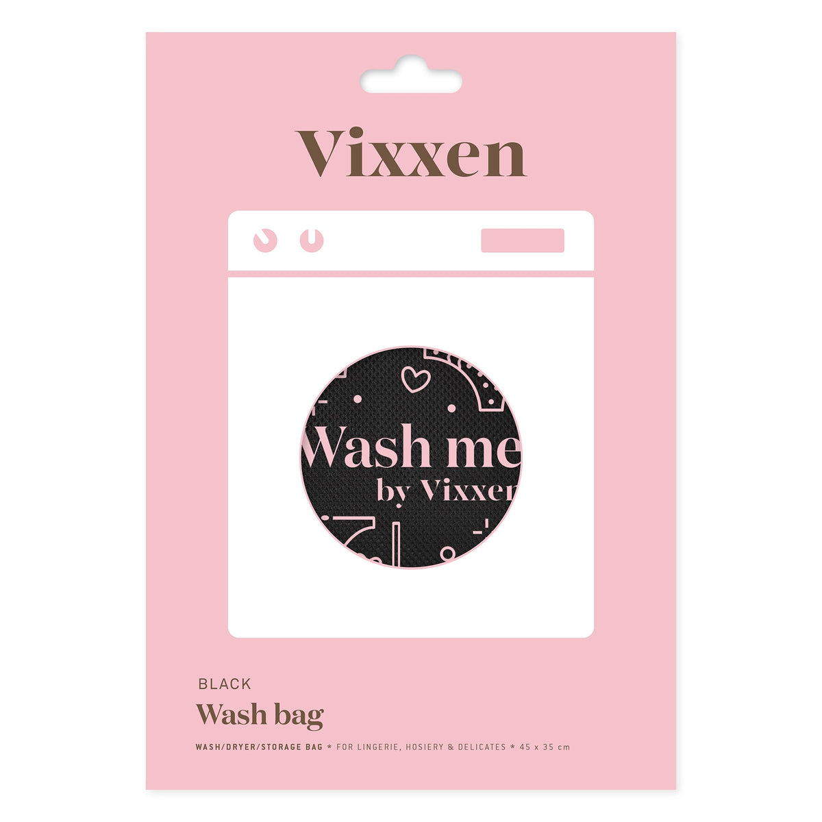 Vixxen Delicates Bay | Wash Bag Black