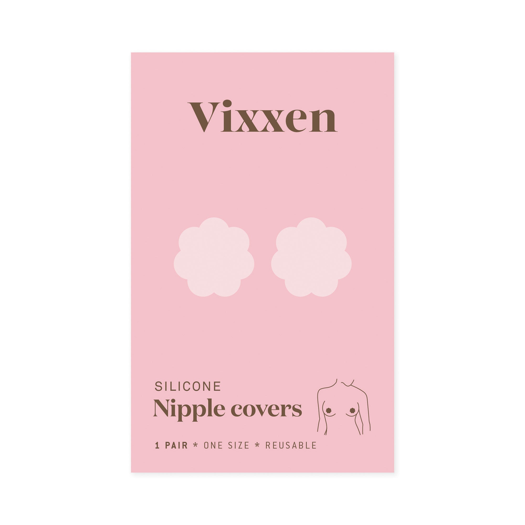Vixxen Nipple Covers – Silicone
