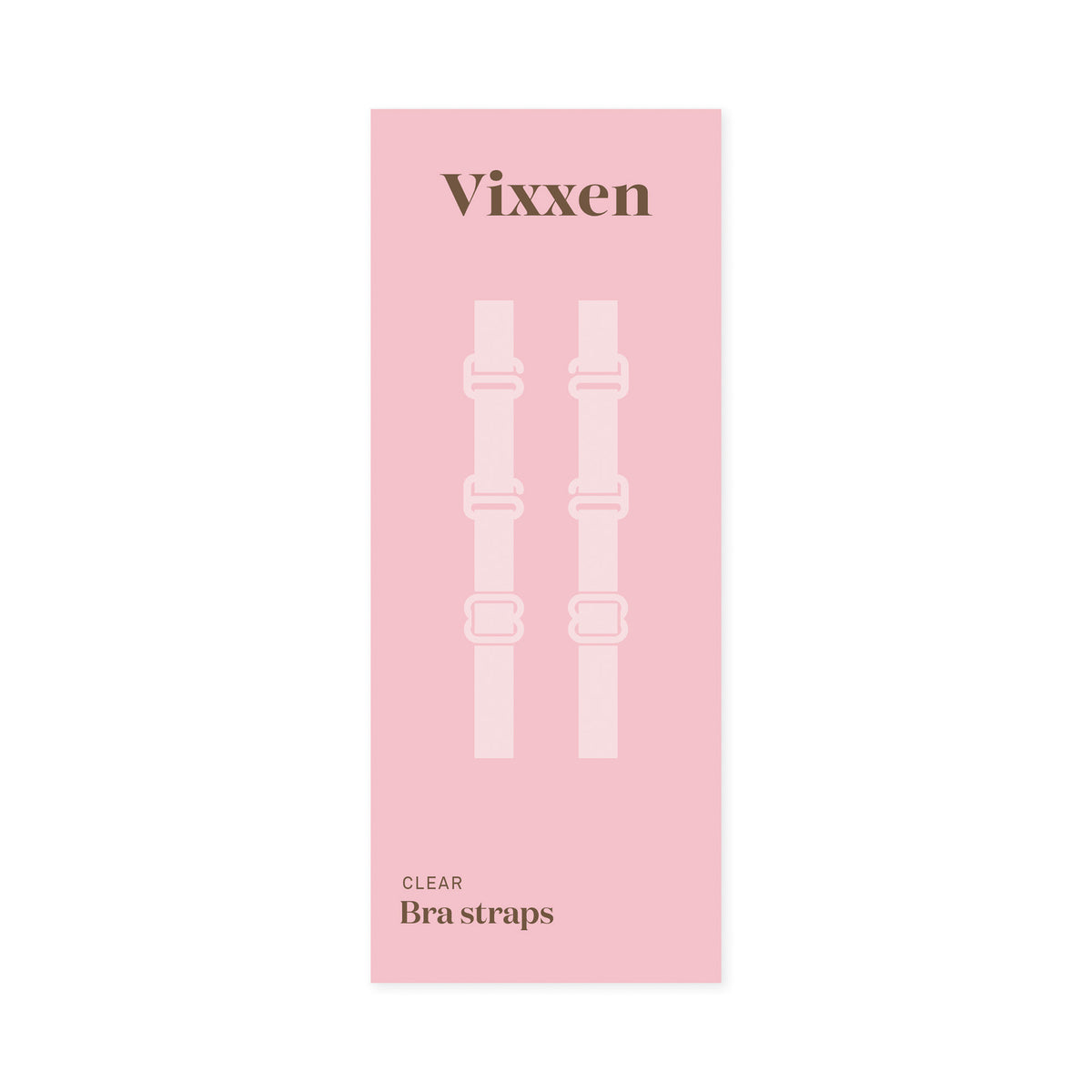 Vixxen Bra Straps Clear