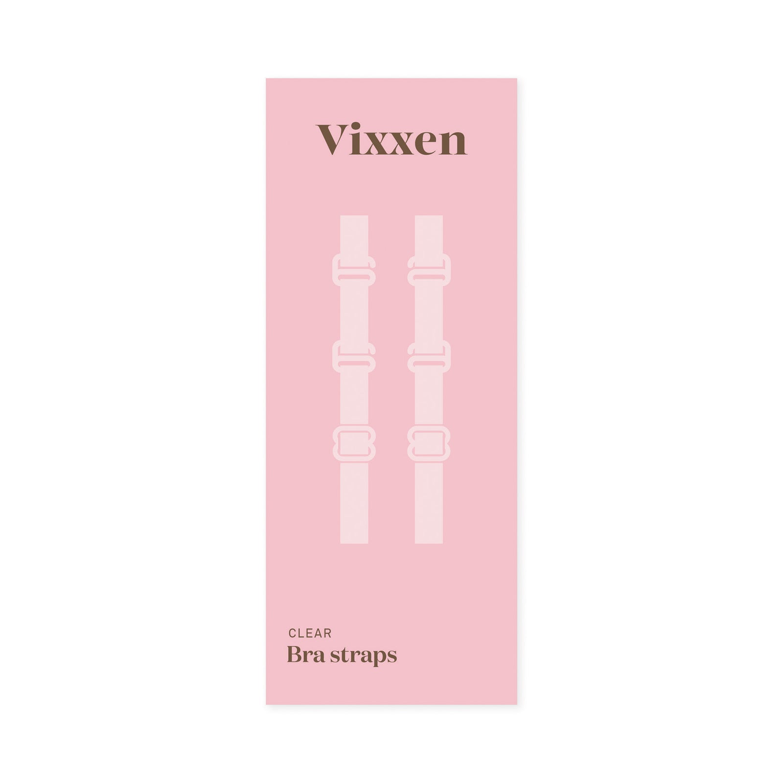 Vixxen Bra Straps Clear