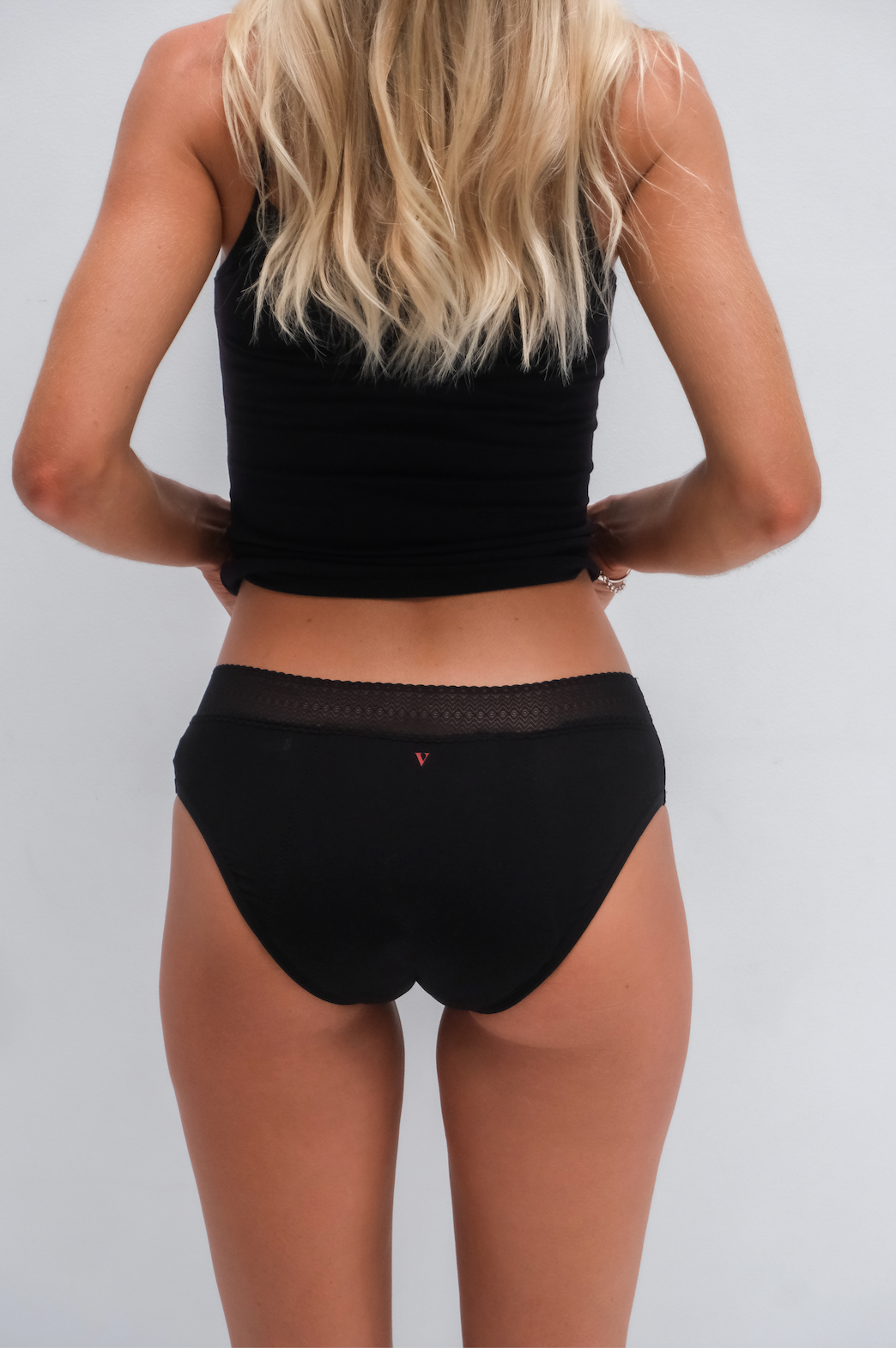 Vixxen Bamboo Lace Period Underwear