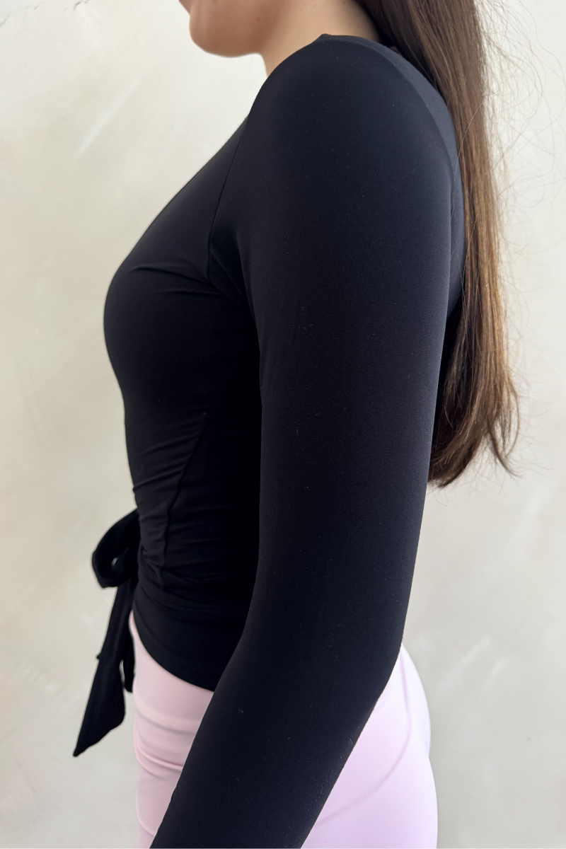 Vixxen Everyday Ballet Wrap Black