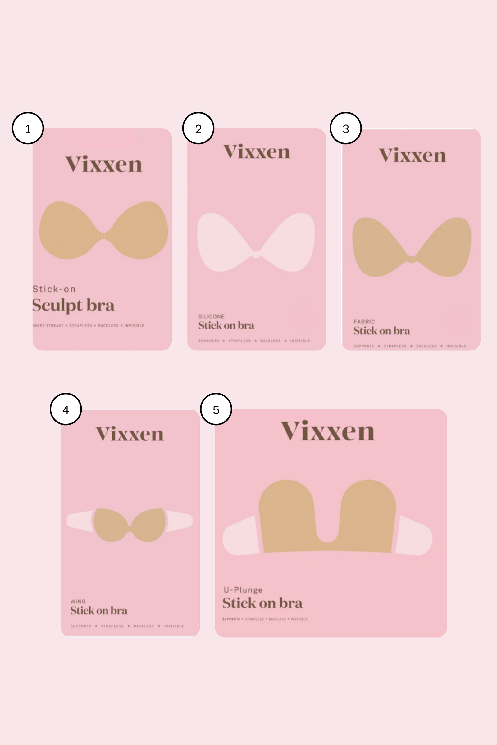 The Ultimate Stick-On Trio