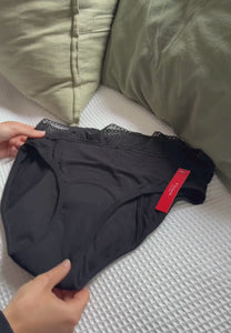 bamboo lace vixxen period underwear