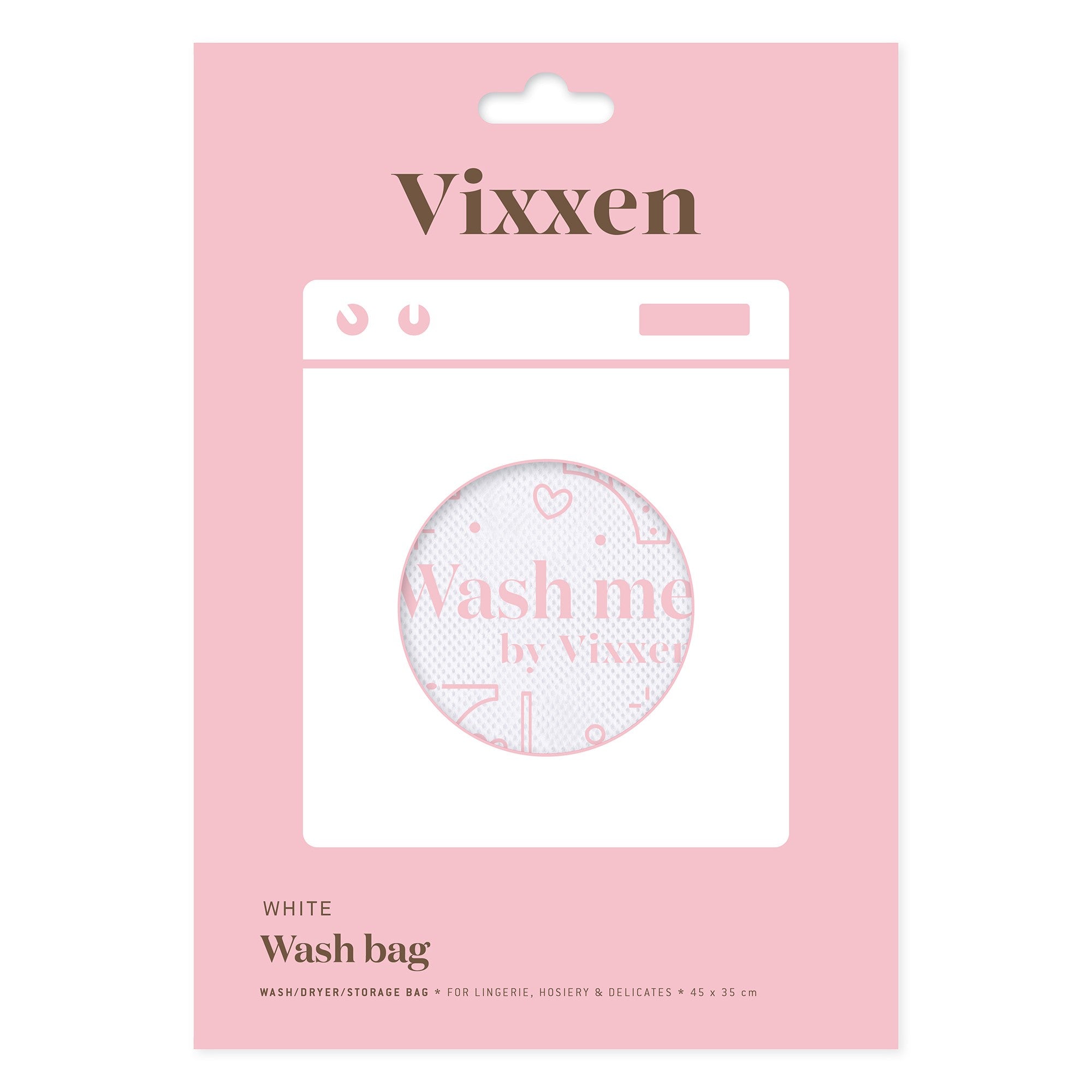 Vixxen Delicates Bay | Wash Bag White