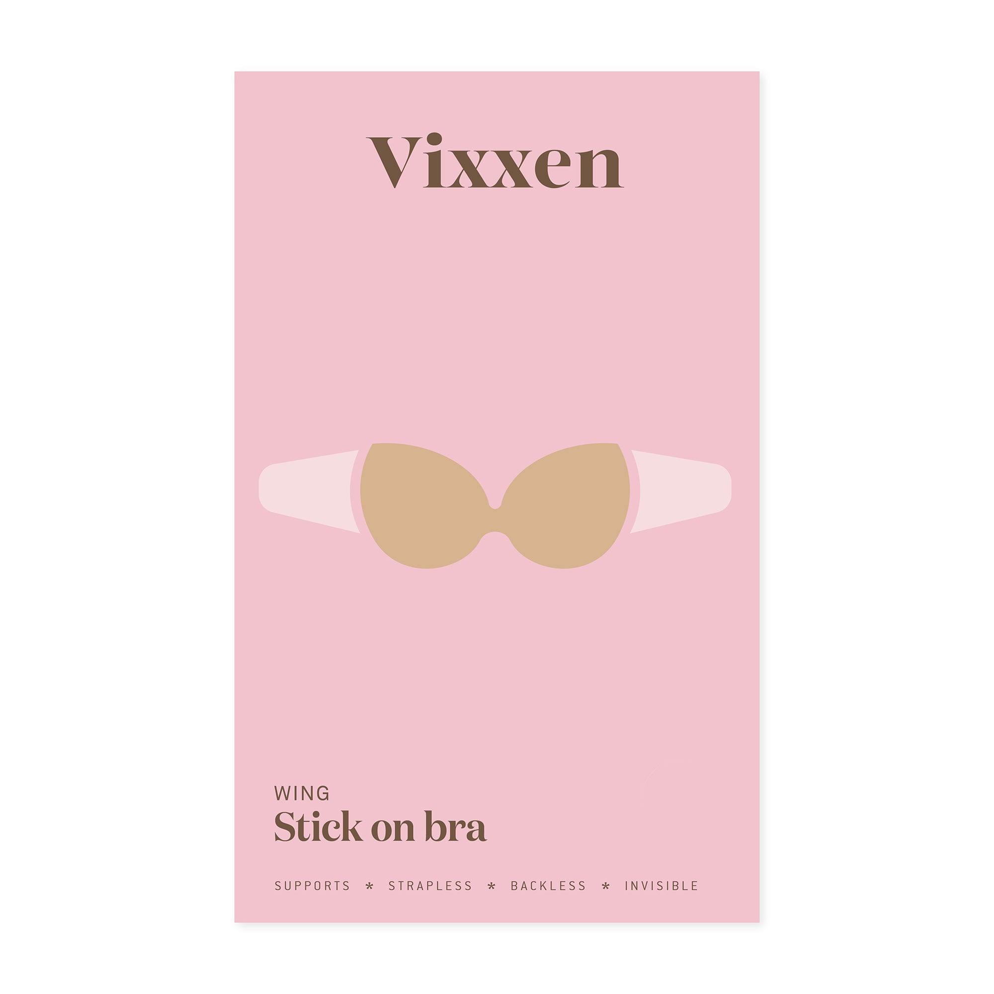 Vixxen Stick-On Wing Bra